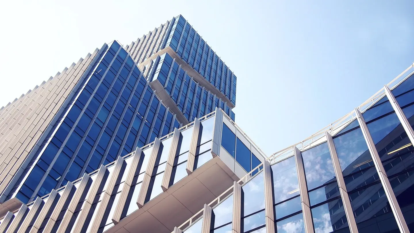 High-resolution photo of architecture, sky, window, glass, building, city, skyscraper